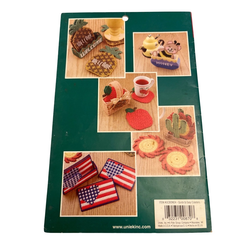 3 Quick Count Plastic Canvas Project Books Alpha Pockets Southwest Quick Easy - Picture 4 of 16